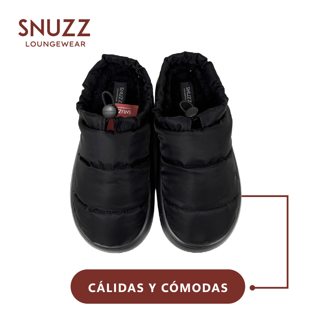 Pantuflas Aspen Black Snuzz 1 un