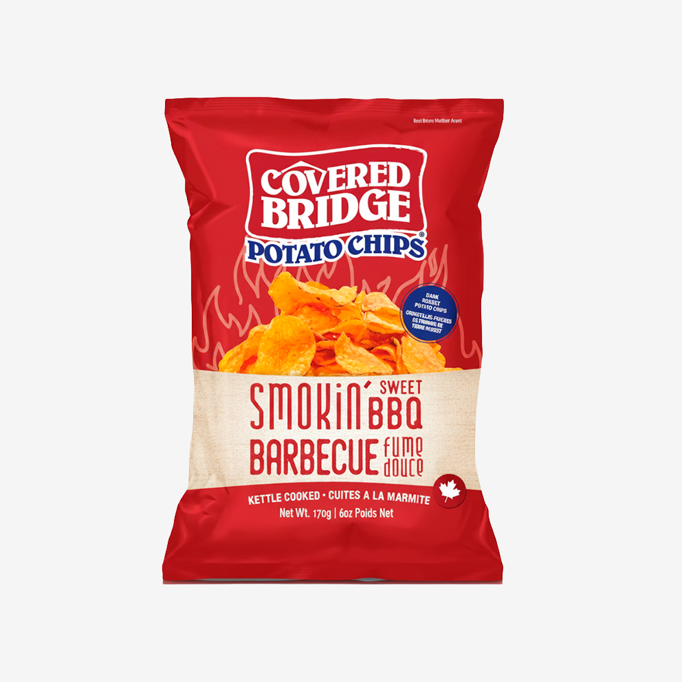 Papas Fritas BBQ Covered Bridge 170 g
