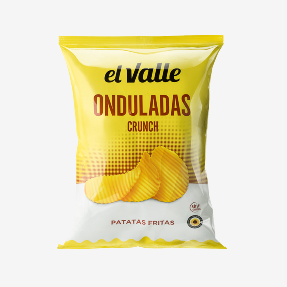 Papas Onduladas El Valle 150 g