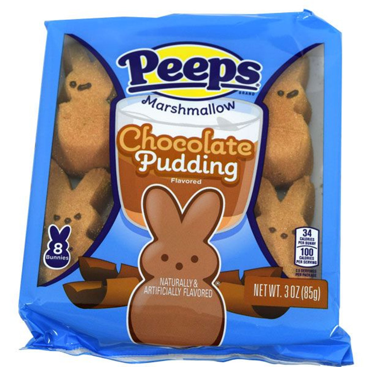 Marshmallows Conejitos Chocolate Pudding Peeps 85 g
