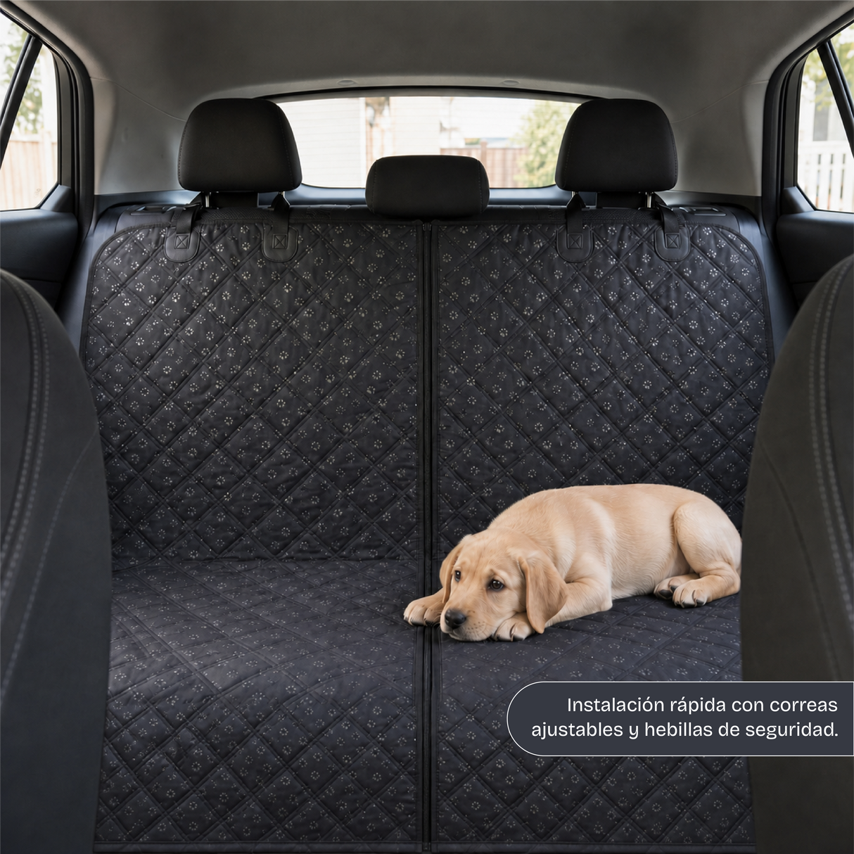 Funda Cubre Asiento de Auto para Mascotas The Pet Corner 1 un