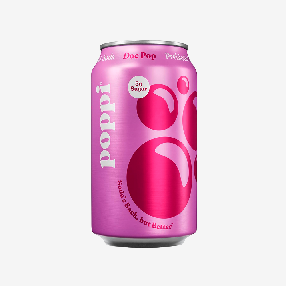 Bebida Prebiotic Doc Pop Lata Poppi 355 ml