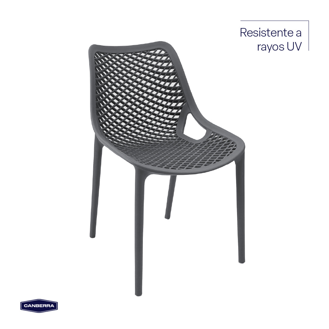 Silla de Terraza Verona Gray 1 un