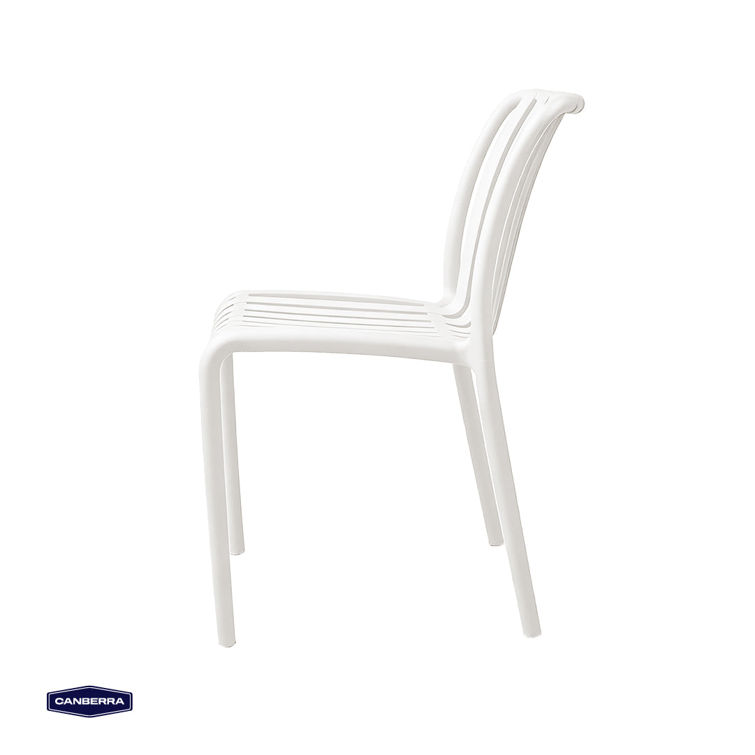 Silla de Terraza Milano White 1 un