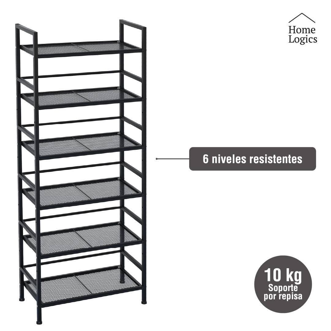Estante Organizador 6 Niveles Acero Home Logics 1 un