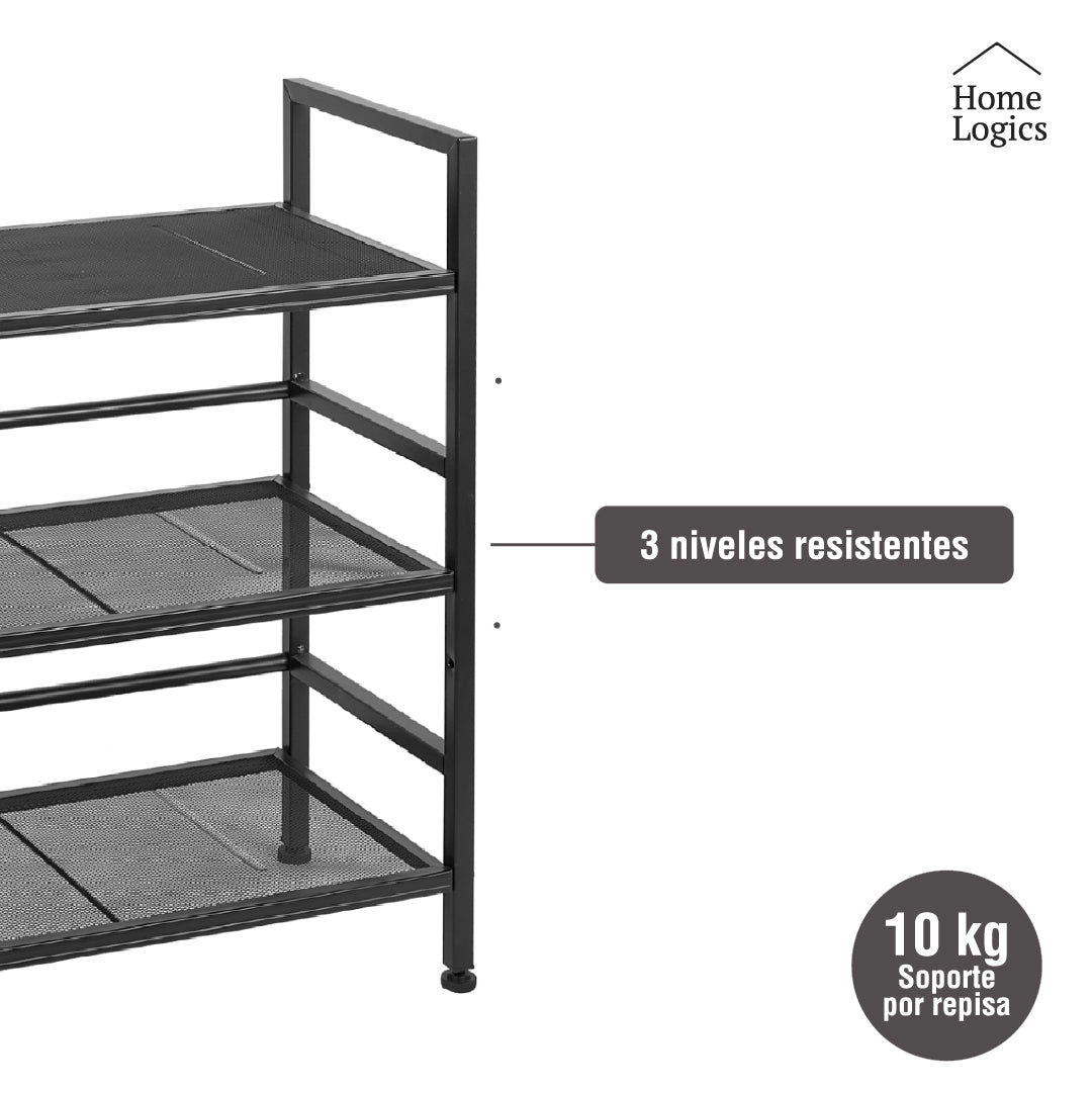 Estante Organizador 3 Niveles Acero Home Logics 1 un
