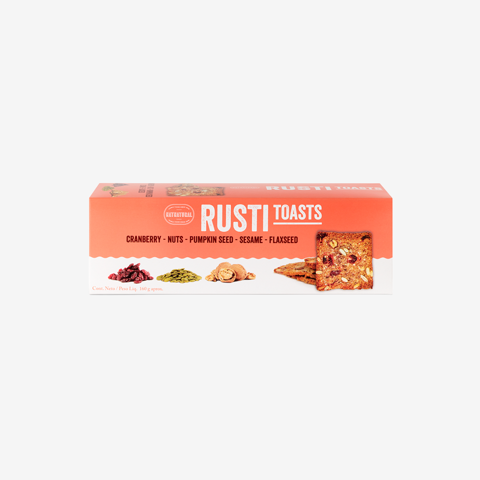 Tostadas Cranberry Nuez Rusti 160 g
