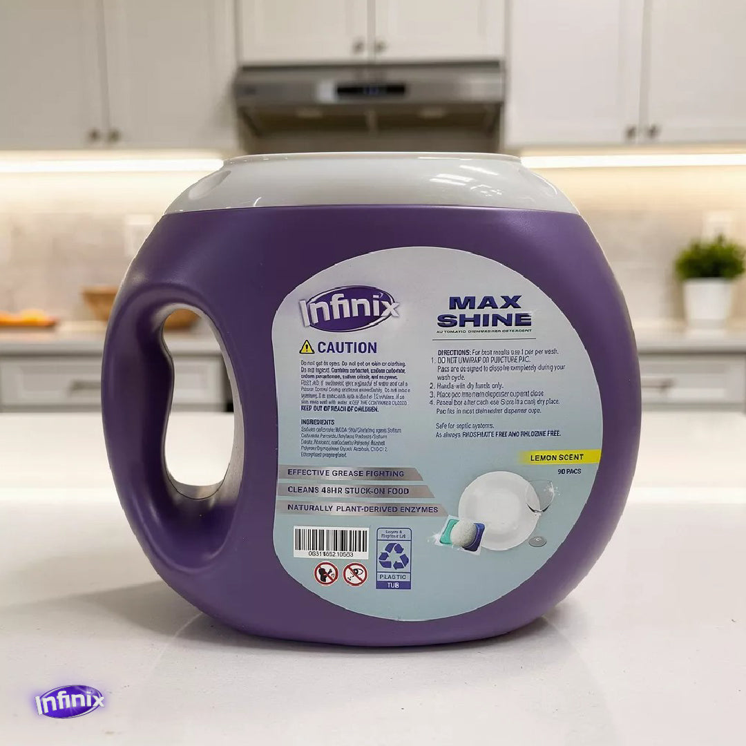 Cápsulas para Lavavajillas Infinix 90 Pods