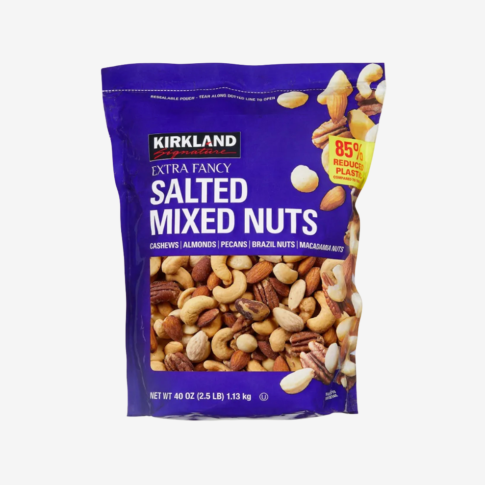 Frutos Secos con Sal Extra Fancy Kirkland 1.13 kg