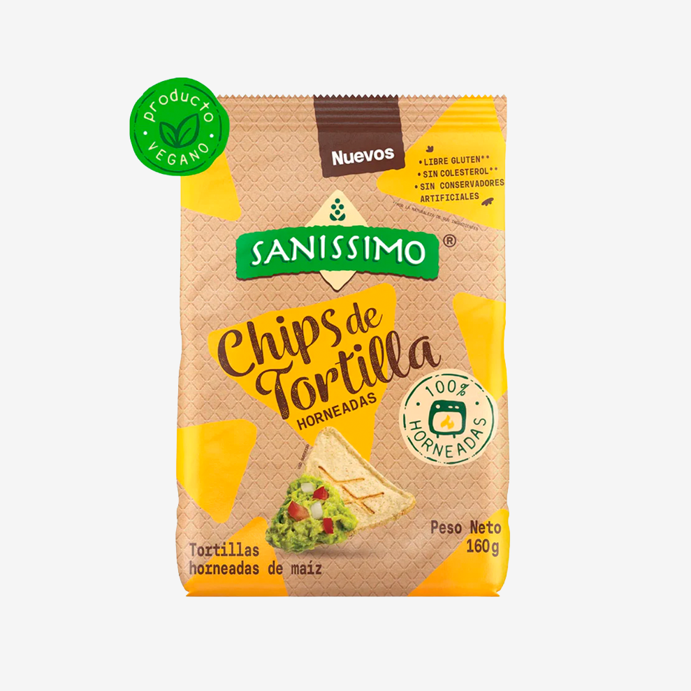 Chips de Tortilla Original Sanissimo 160 g