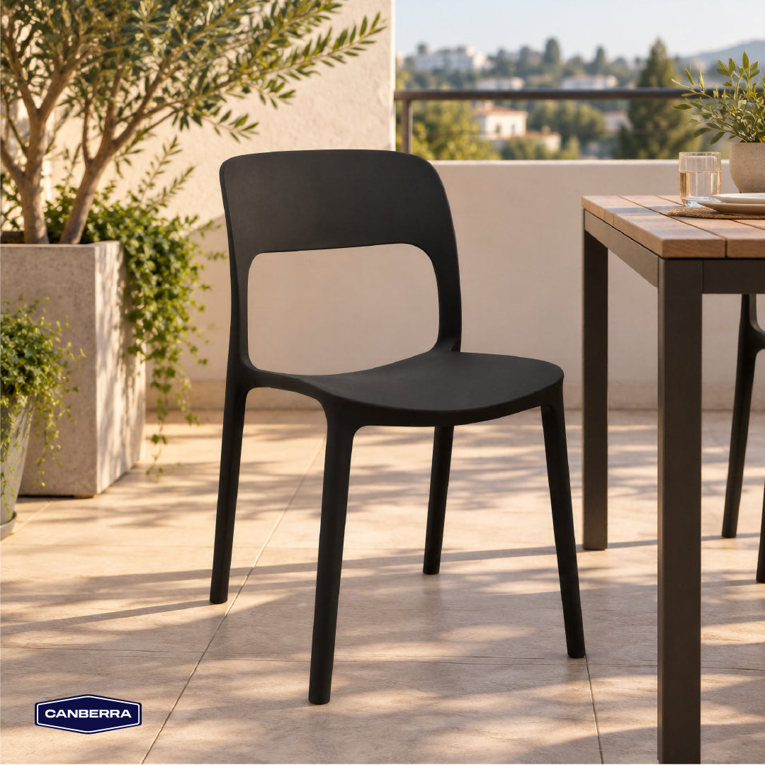 Silla de Terraza Torino Black 1 un