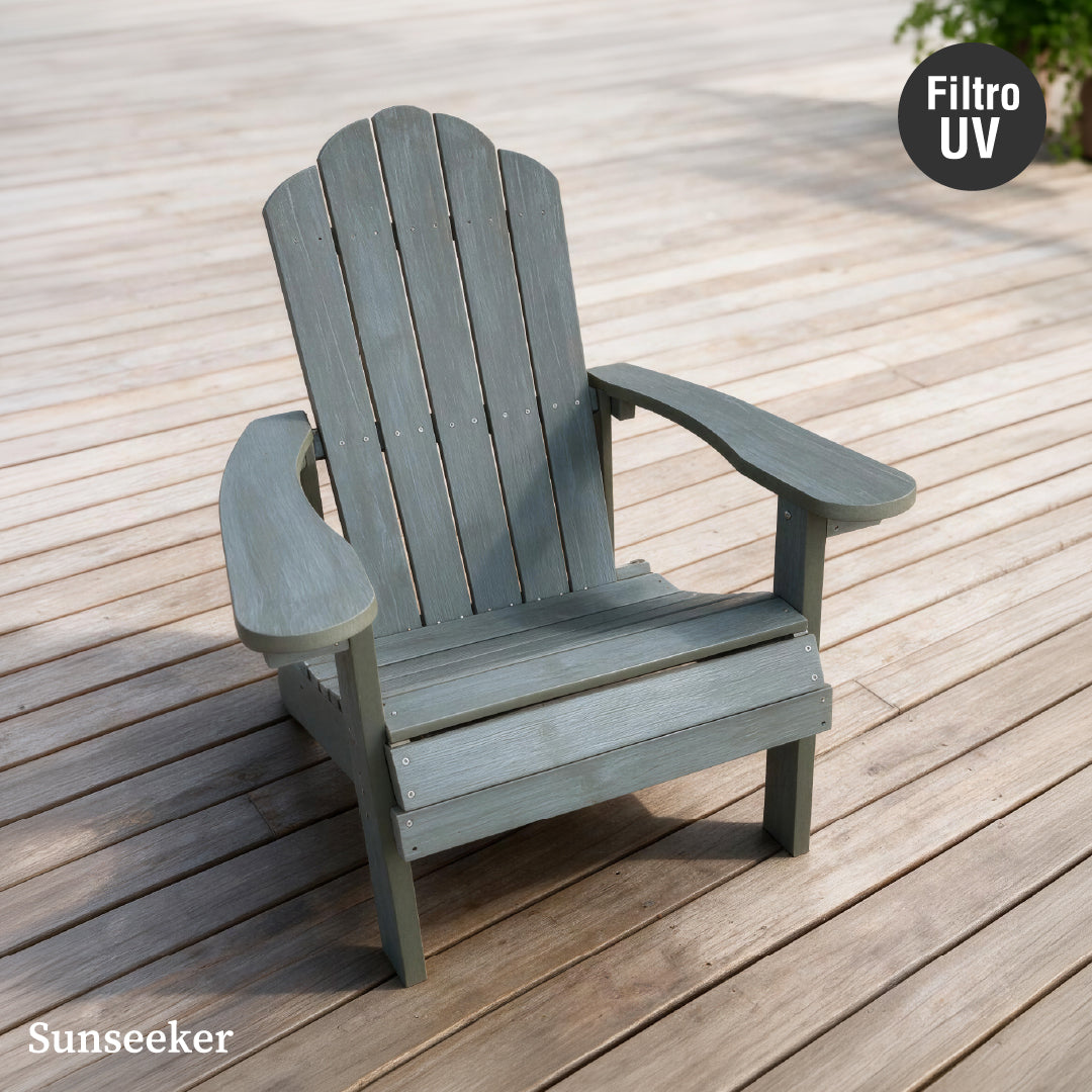 Silla Adirondack Gray Classic Sunseeker 1 un