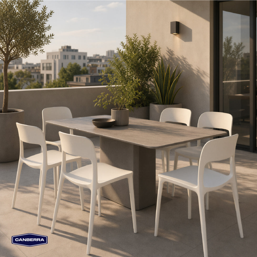 Silla de Terraza Torino White 1 un