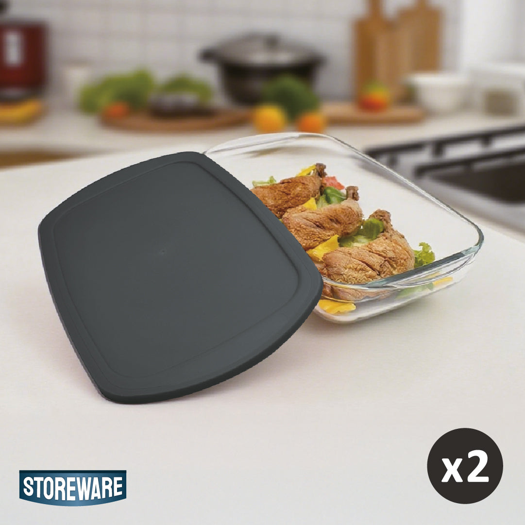 Fuente Hornear Vidrio 2L con Tapa Storeware 1 un