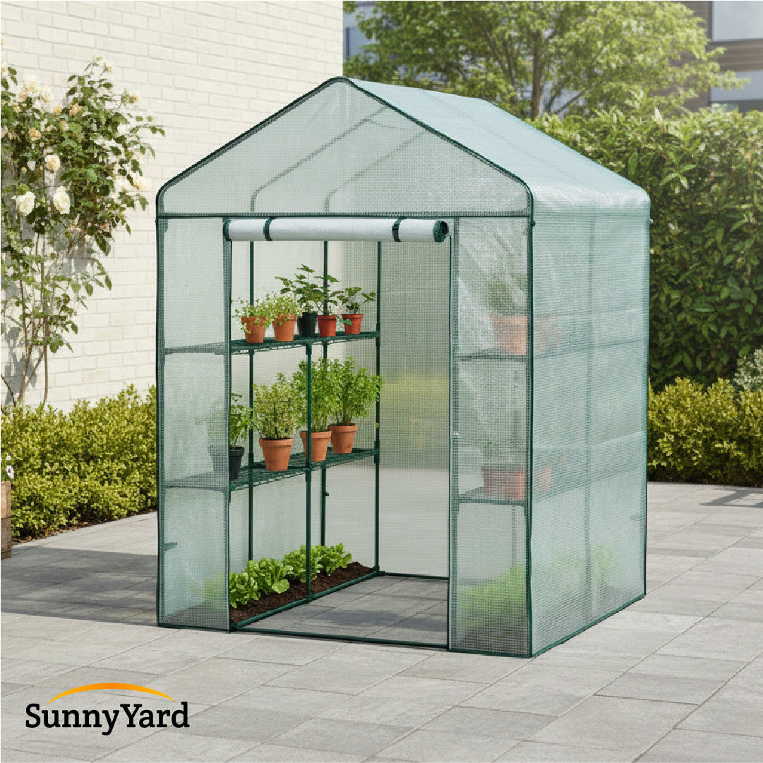 Invernadero Doméstico Vertical Doble SunnyYard 1 un