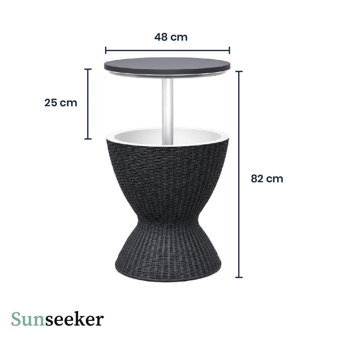 Mesa Cooler Black Patio 30L Sunseeker 1 un 1 un