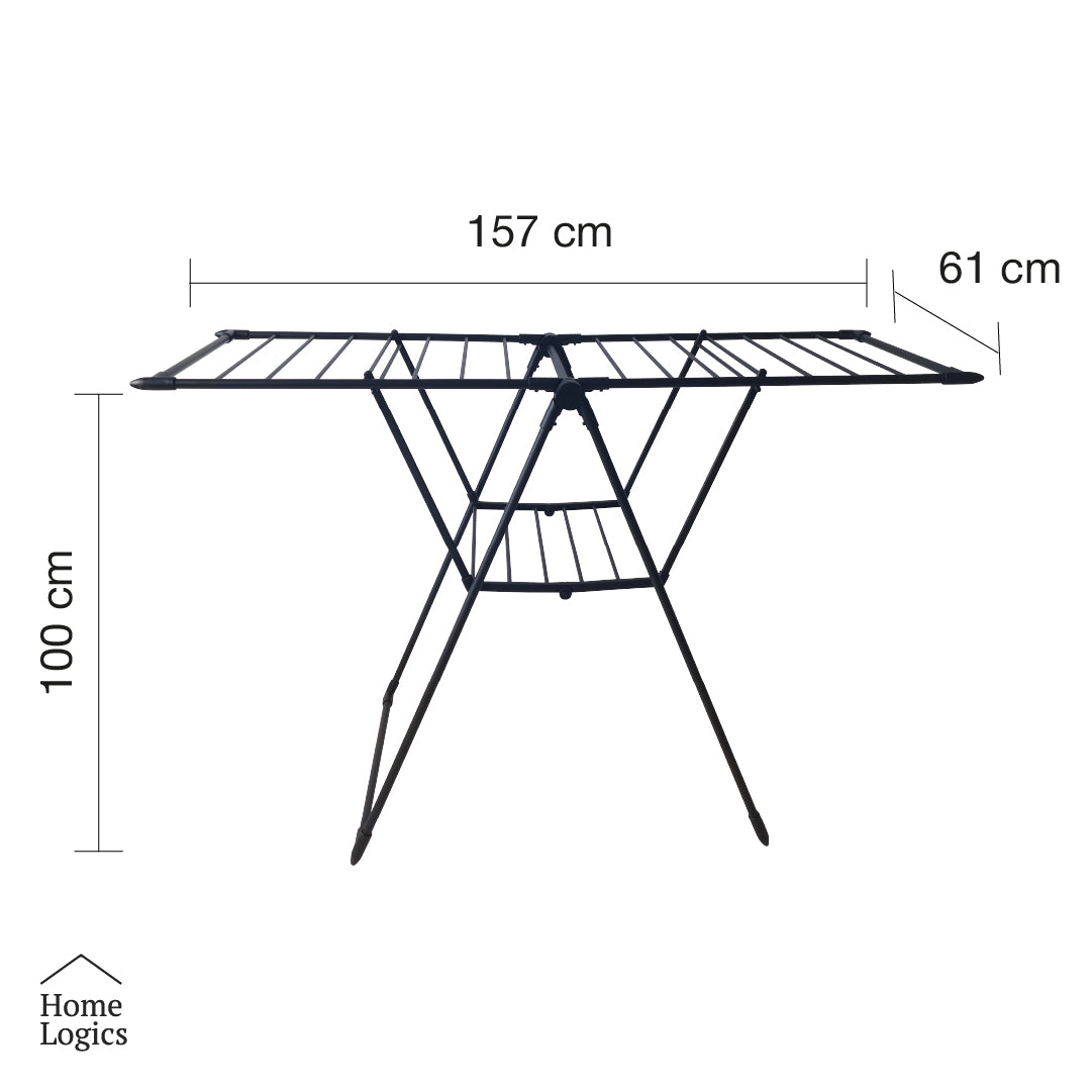 Secador Ropa 2 Niveles 157x61x100 cm Home Logics 1 un
