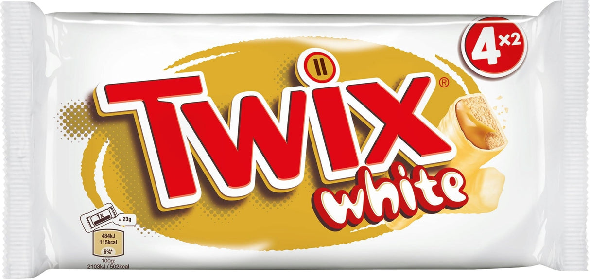 Barrita de Chocolate Blanco Twix 184 g