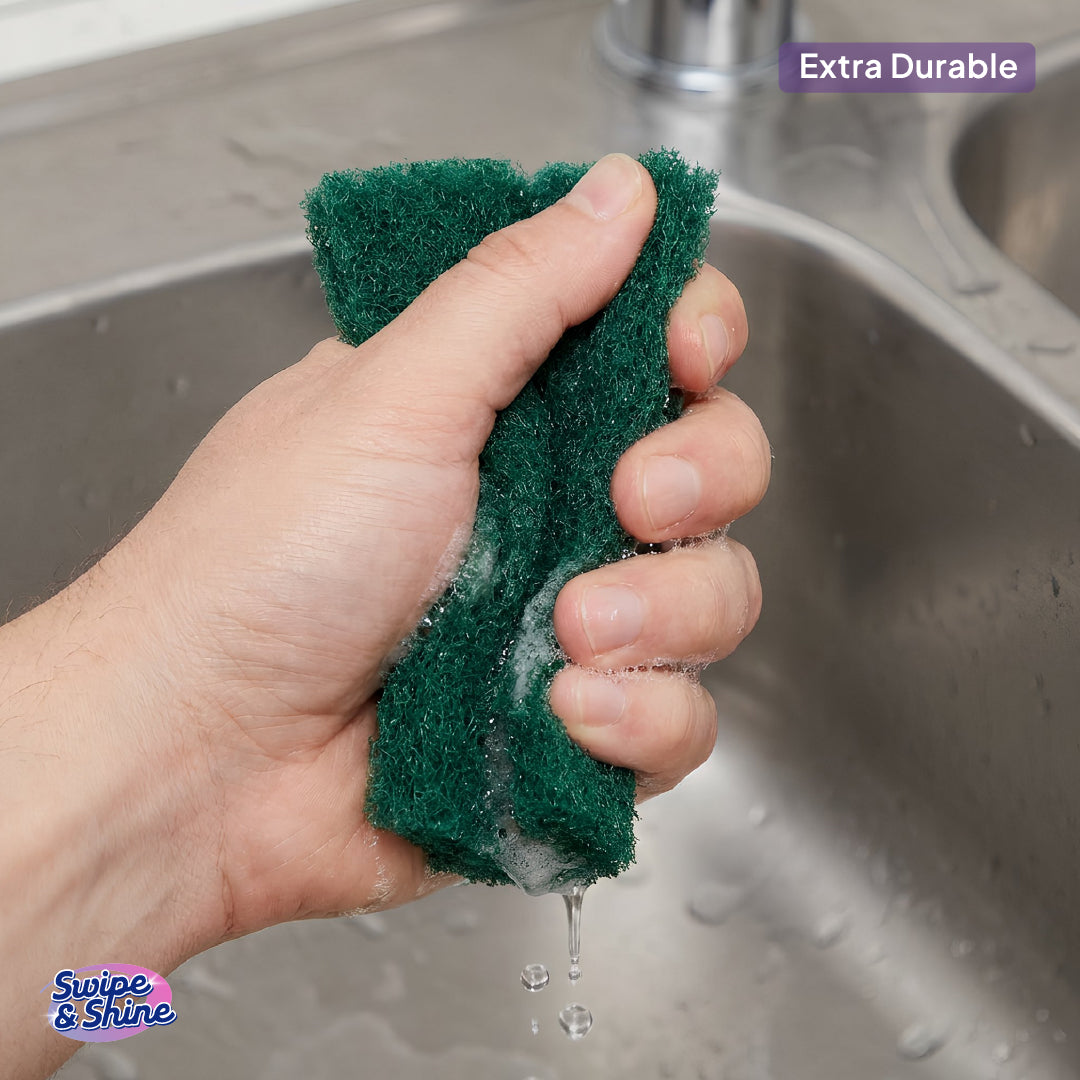 Set 6 Pads Alta Resistencia Green Swipe & Shine 1 un