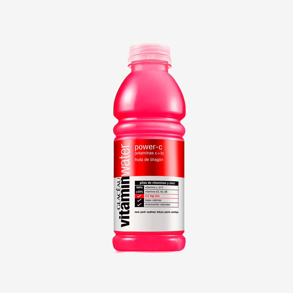 Agua Vitaminizada PowerC Vitaminwater 500 ml
