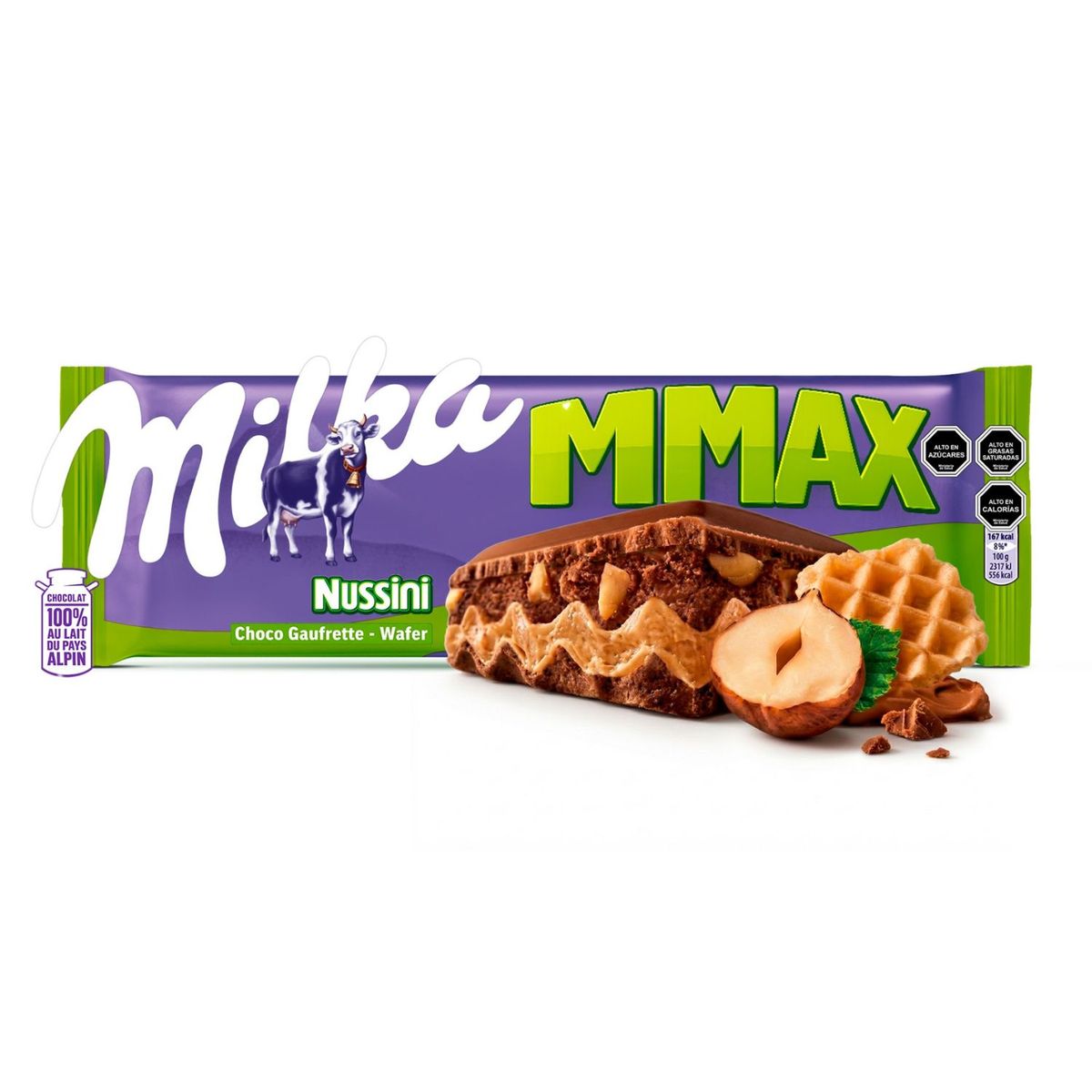 Chocolate Nussini Wafer Milka 270 g