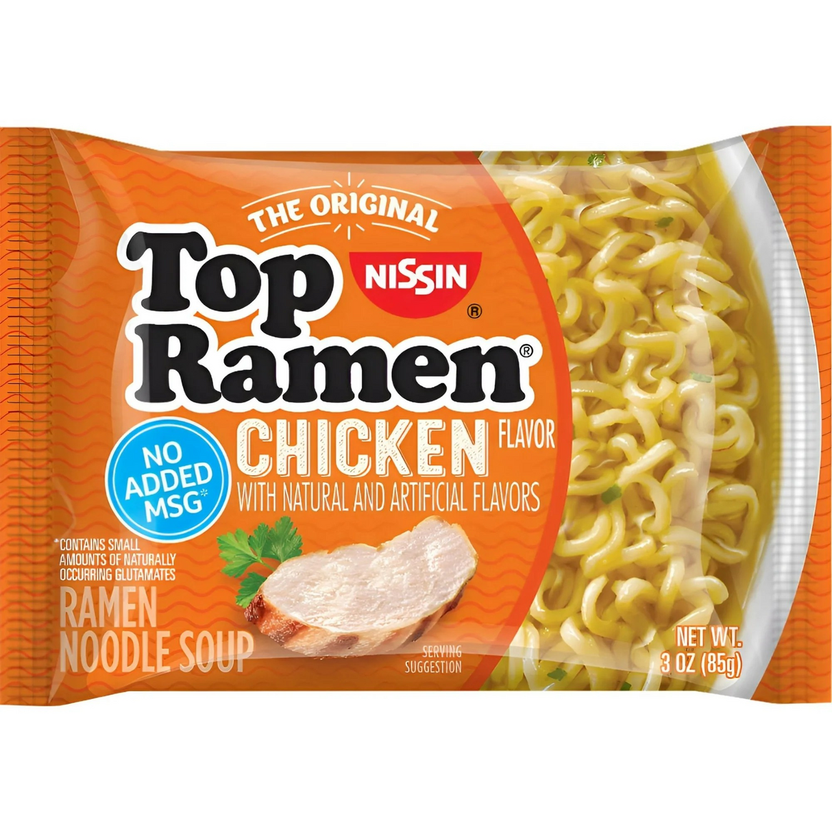 Nissin Sopa Top Ramen Sabor Pollo 48 x 85 g