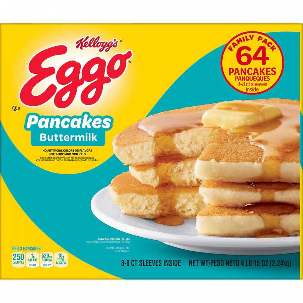 Pancakes Eggo Kellogg's