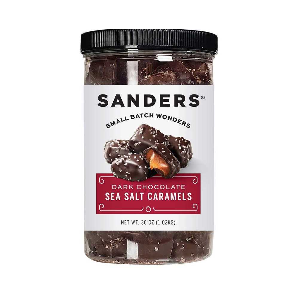 Chocolate Negro con Sal de Mar y Caramelo Sanders