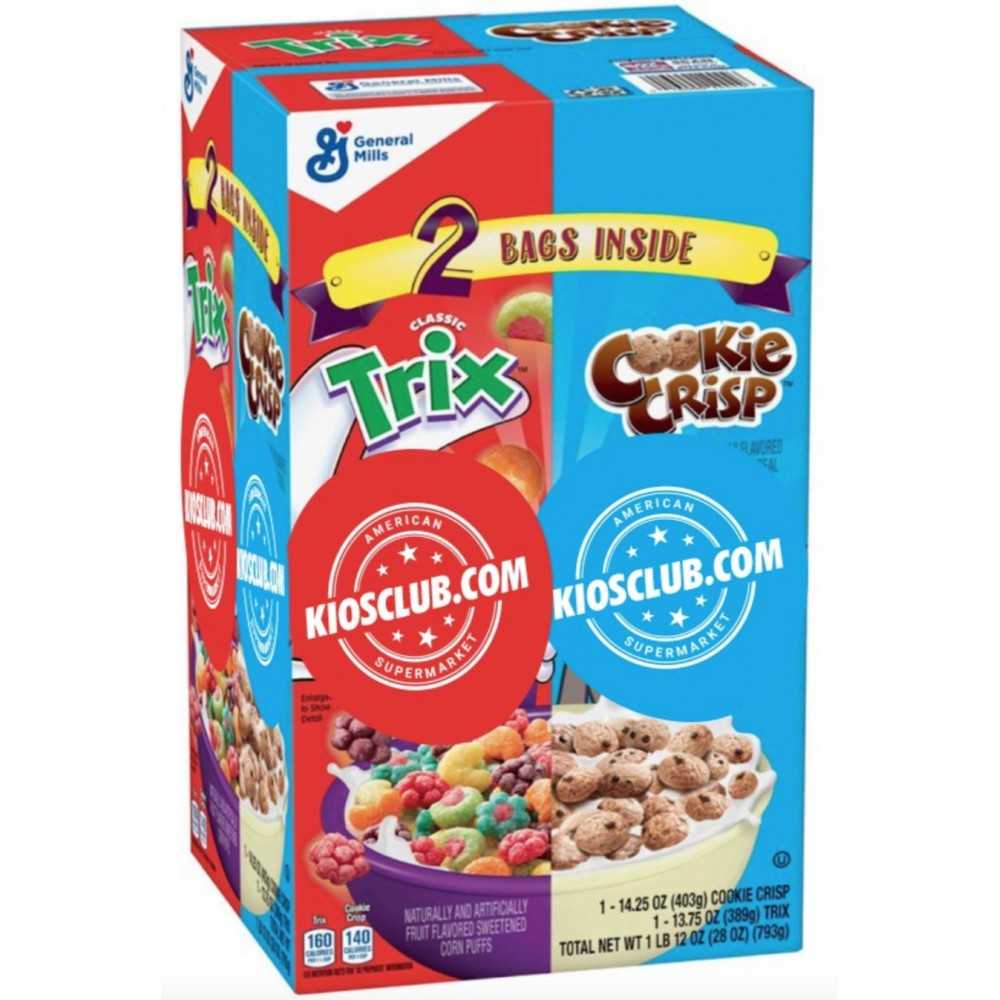 Cereales Trix & Cookie Crisp General Mills