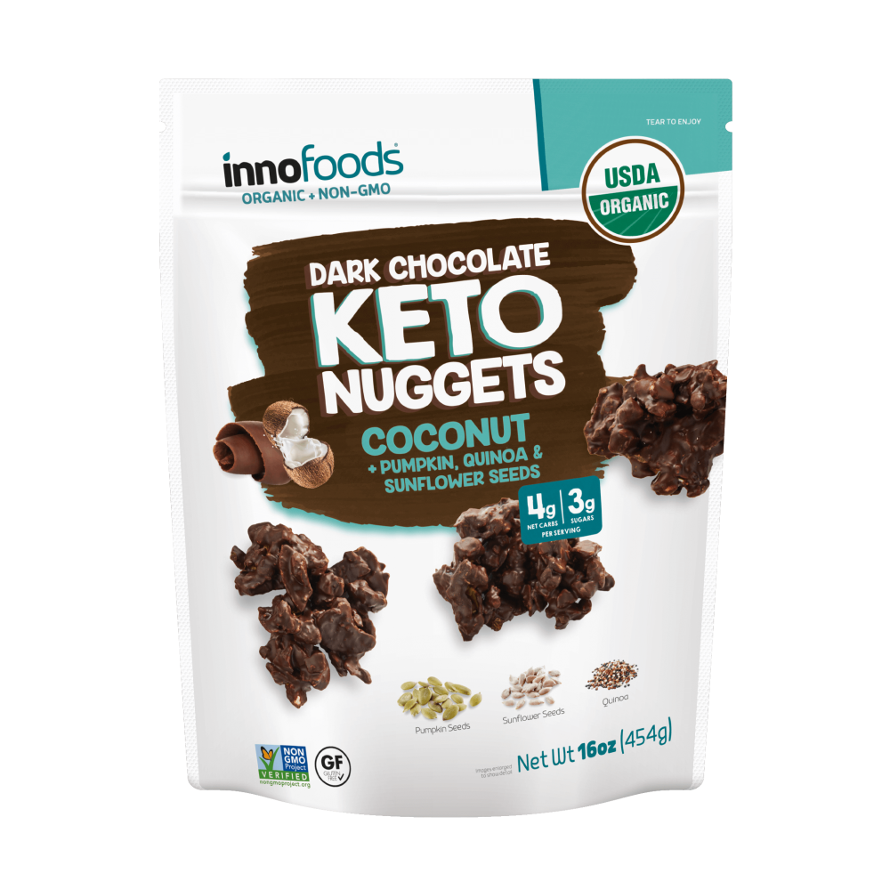 Chocolate Negro Nuggets Keto Innofoods