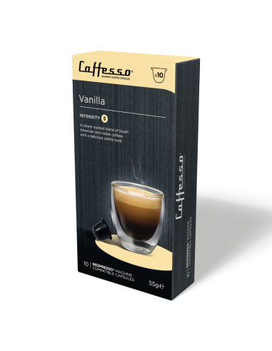 Cápsulas de Café Vainilla para Nespresso Caffesso
