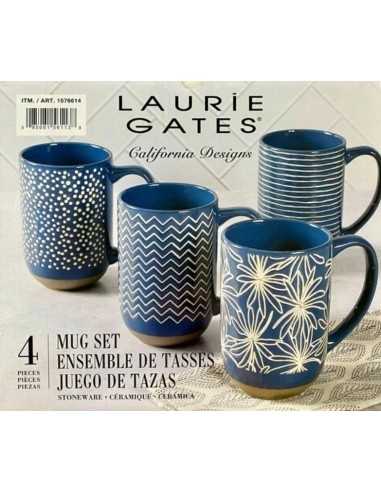 Tazas Azul Laurie Gates