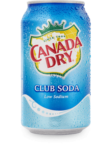 Bebida Club Soda Lata Canada Dry
