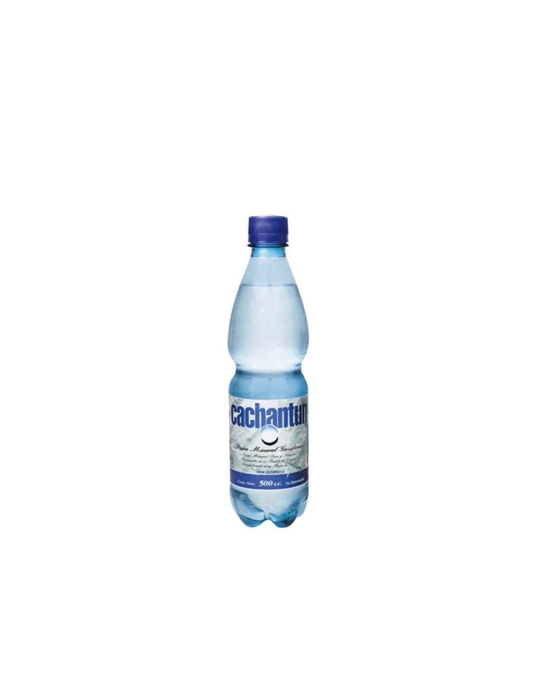 Agua mineral con gas.
