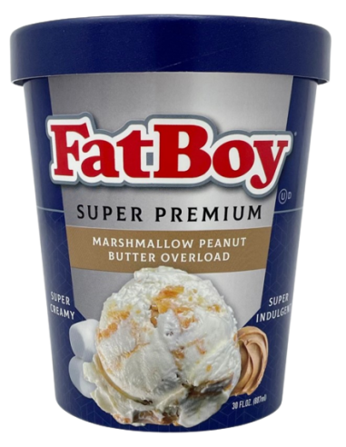 Helado Marshmallow PB Overload FatBoy