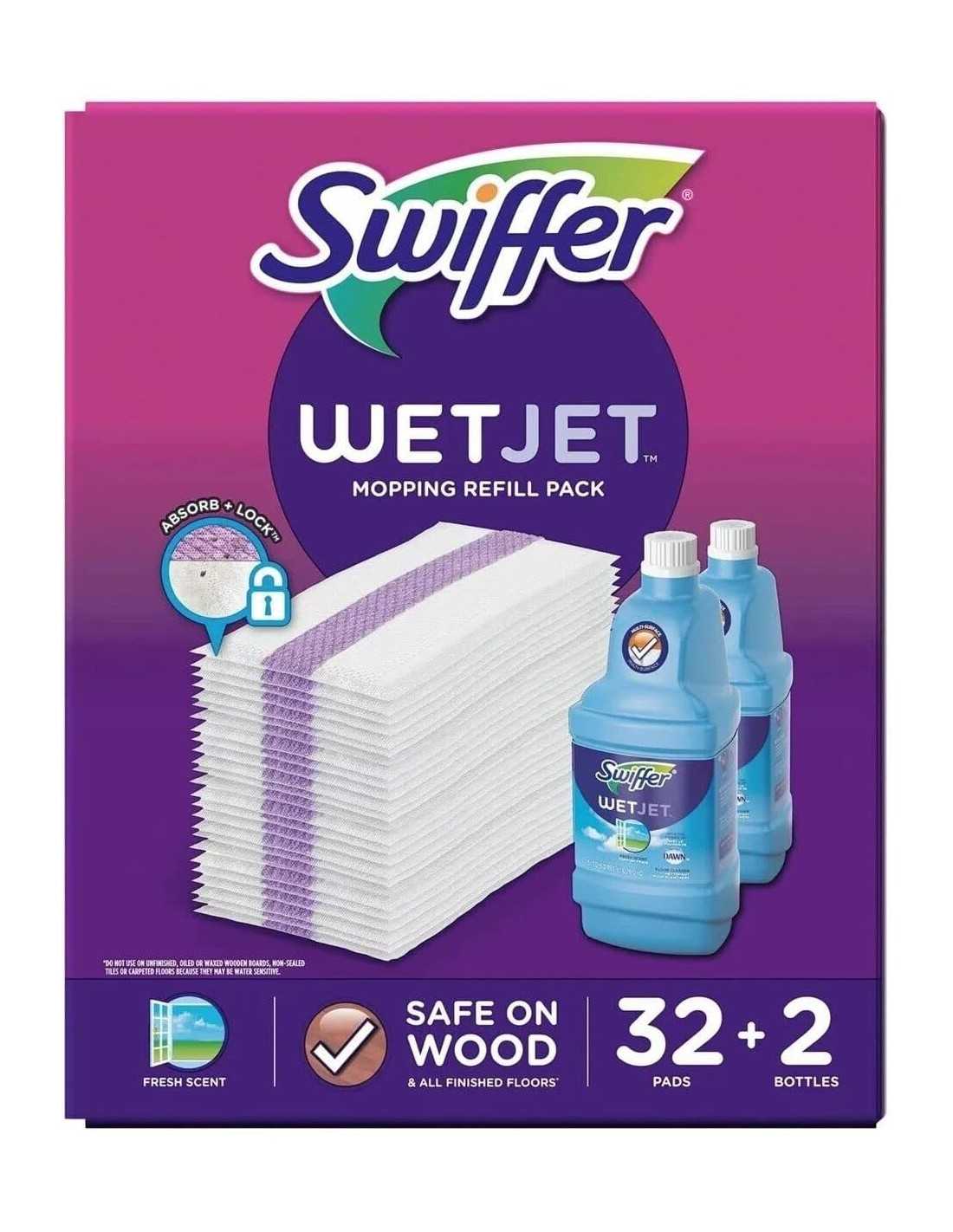 Las pastillas para Swi-Ffer reutilizables Wetjet Wetjet Spray Mop