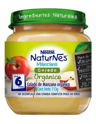 Colado Manzana Orgánico Naturnes Nestle