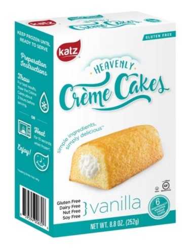 Postre Creme Cakes Vainilla Katz