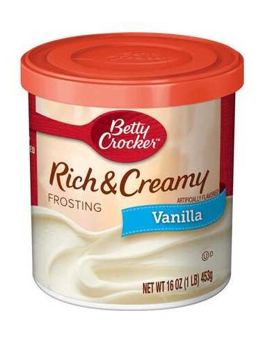 Frosting Rich & Creamy Vainilla Betty Crocker