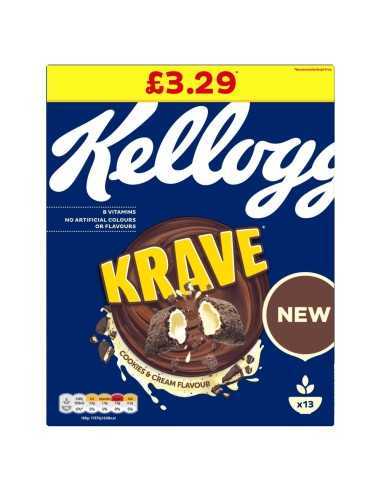 Cereal Krave Cookies and Cream Kellogg's