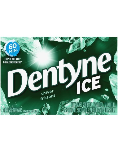 Chicles Ice sin Azúcar Shiver Dentyne