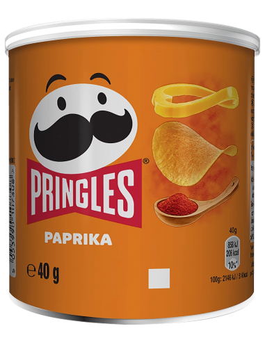 Papas Fritas Paprika Pringles