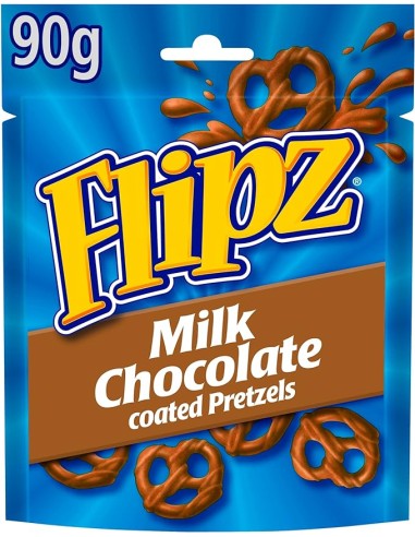 Pretzels Bañados en Chocolate Flipz