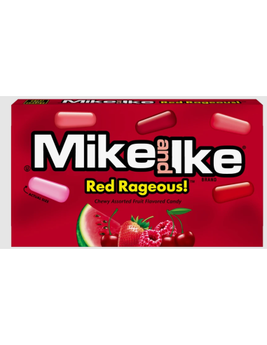 Masticables Red Rageous Mike and Ike