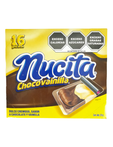Chocolates Cremosos Bicolor ChocoVainilla Nucita