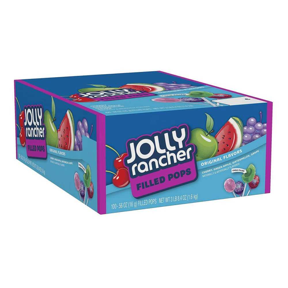 Jolly Rancher Filled Pops
