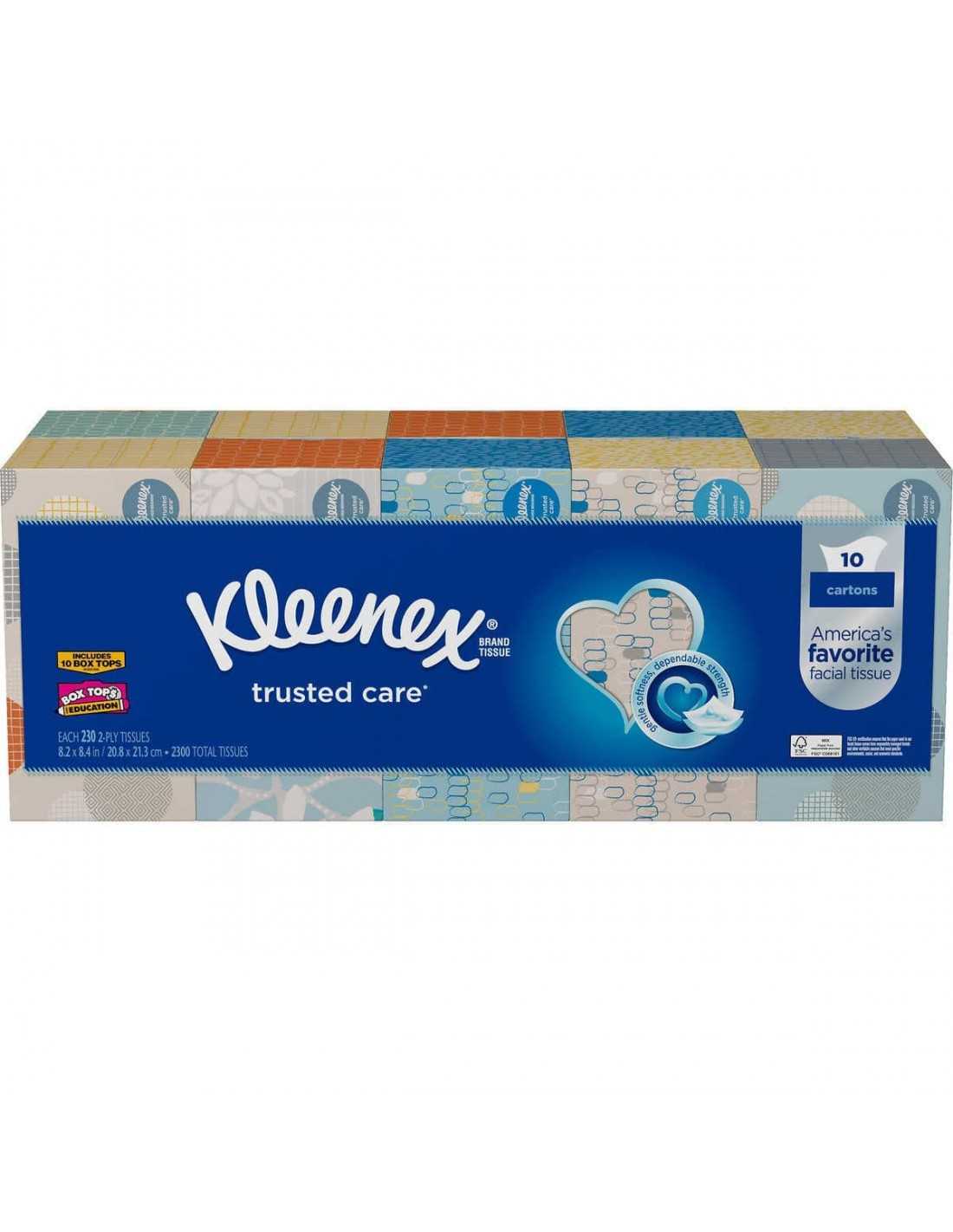 Pañuelos Kleenex de doble capa - Caja de 100 en
