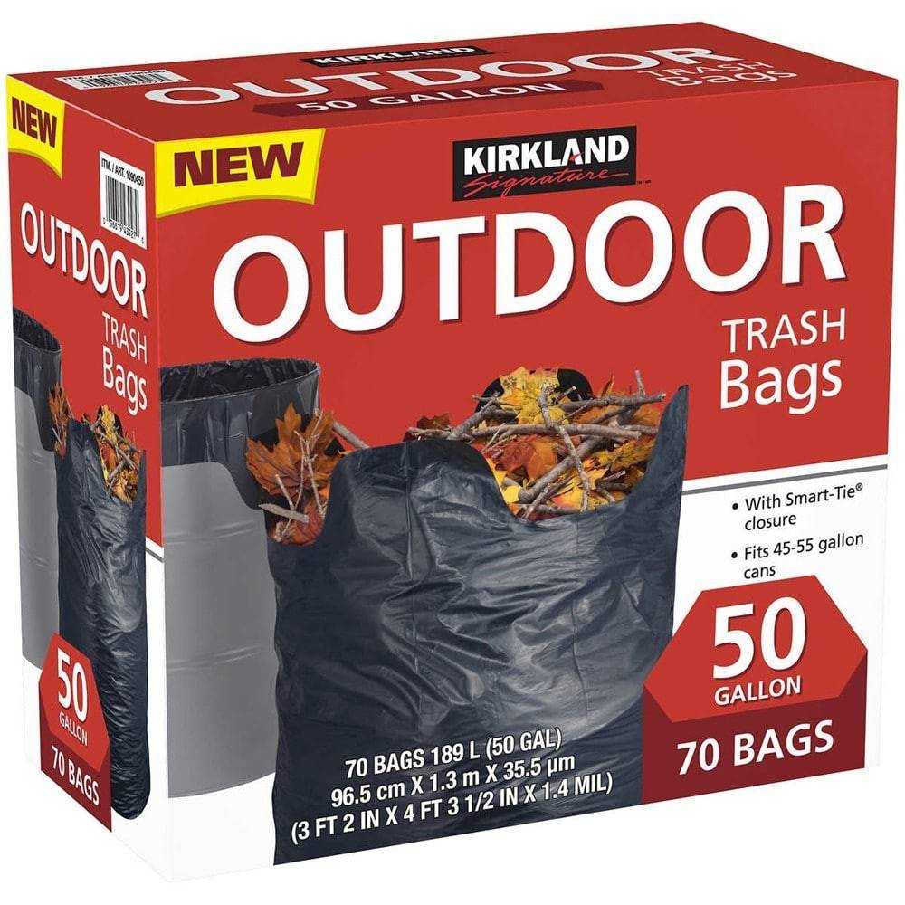 Bolsas de basura Outdoor Kirkland
