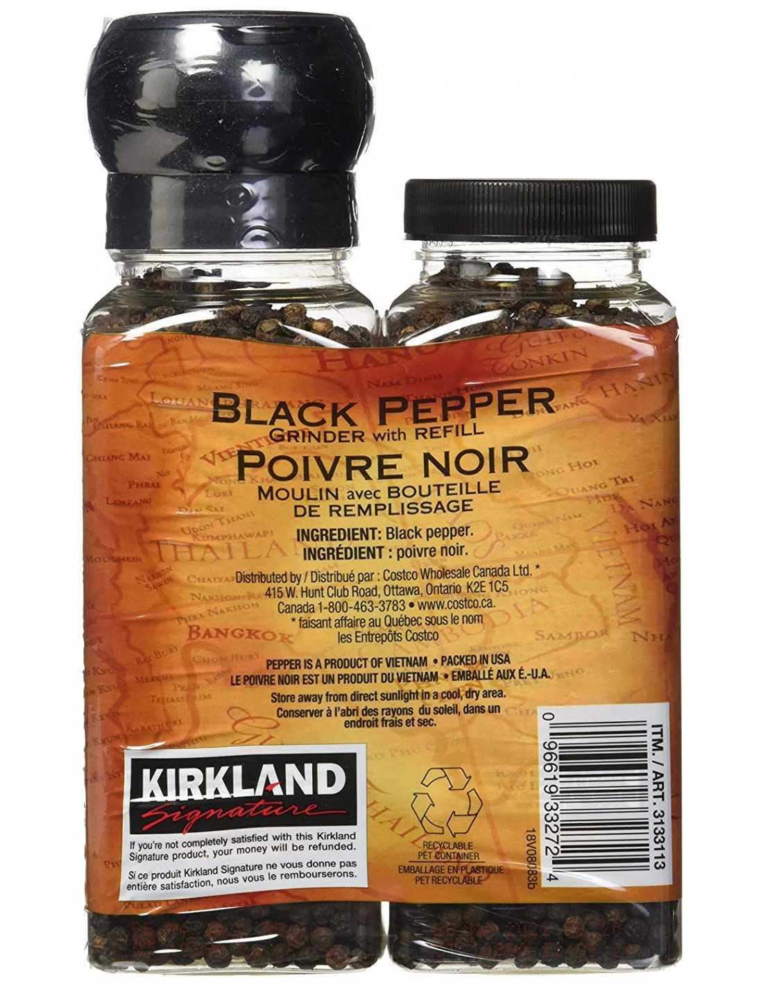 Pimienta Negra en Grano, bolsa zip 900 gramos 