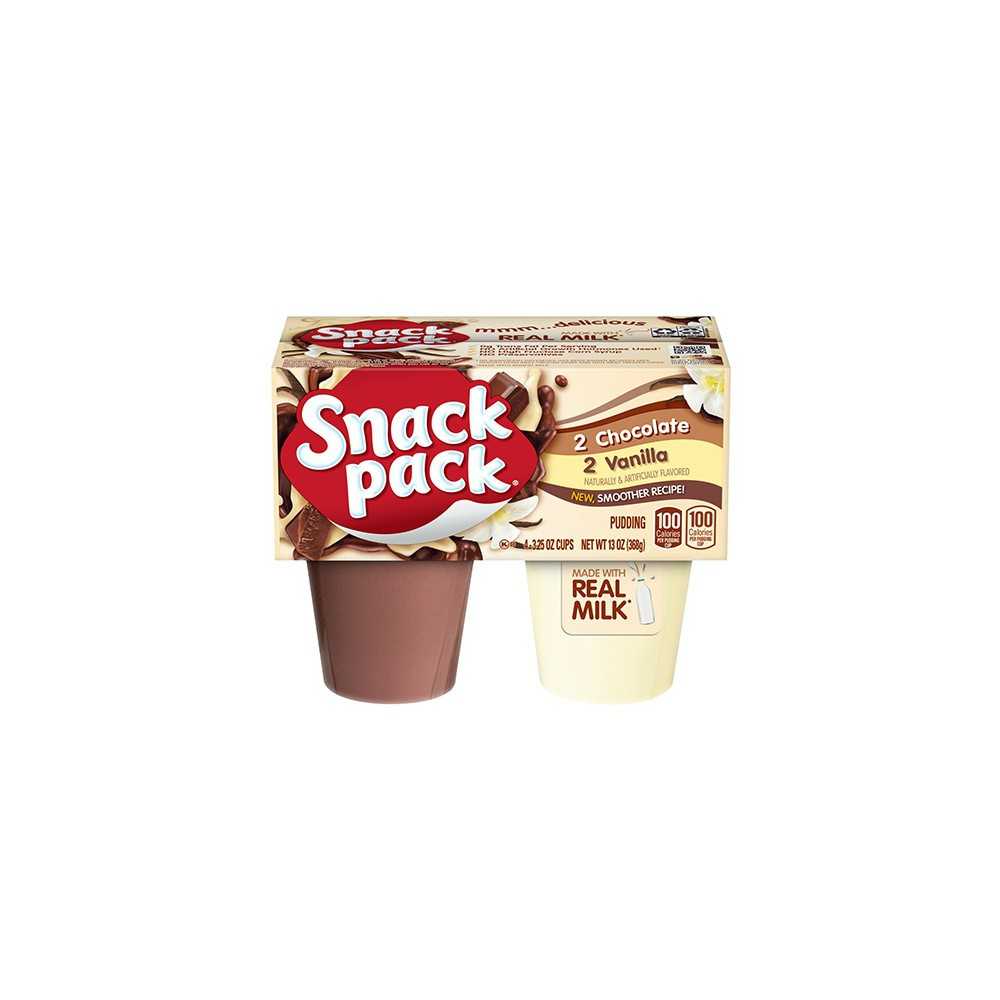 Budín Vainilla y Chocolate Snack Pack